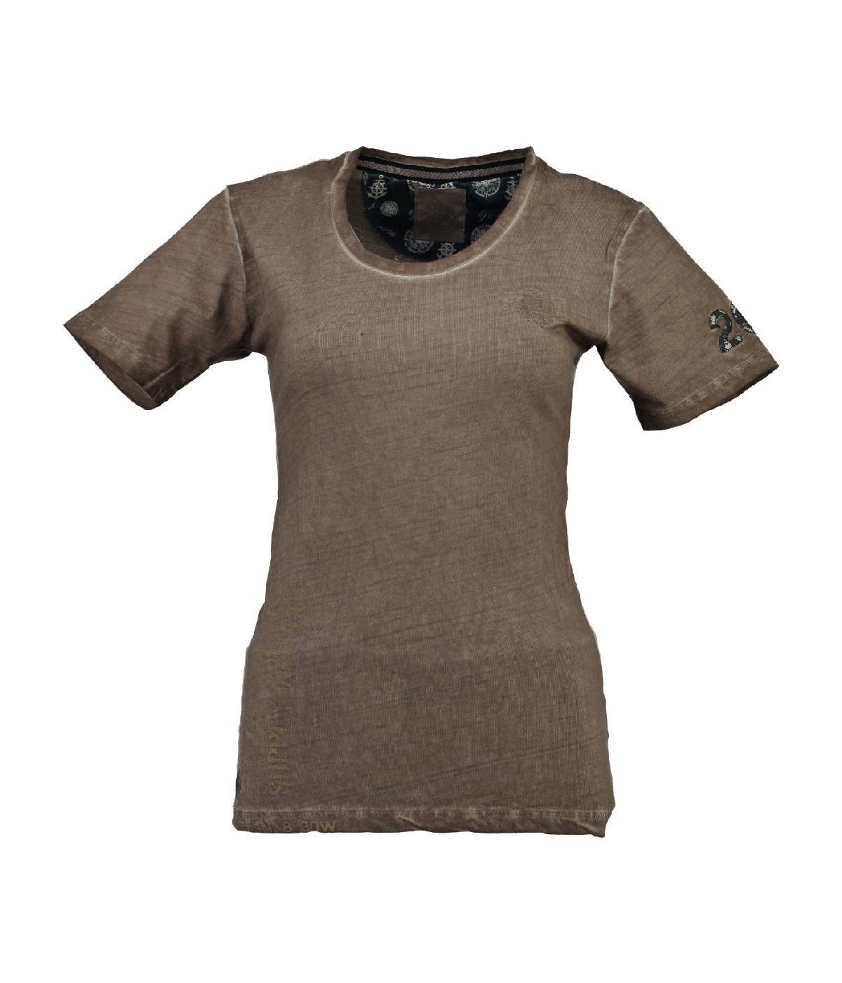 t shirt femme beige