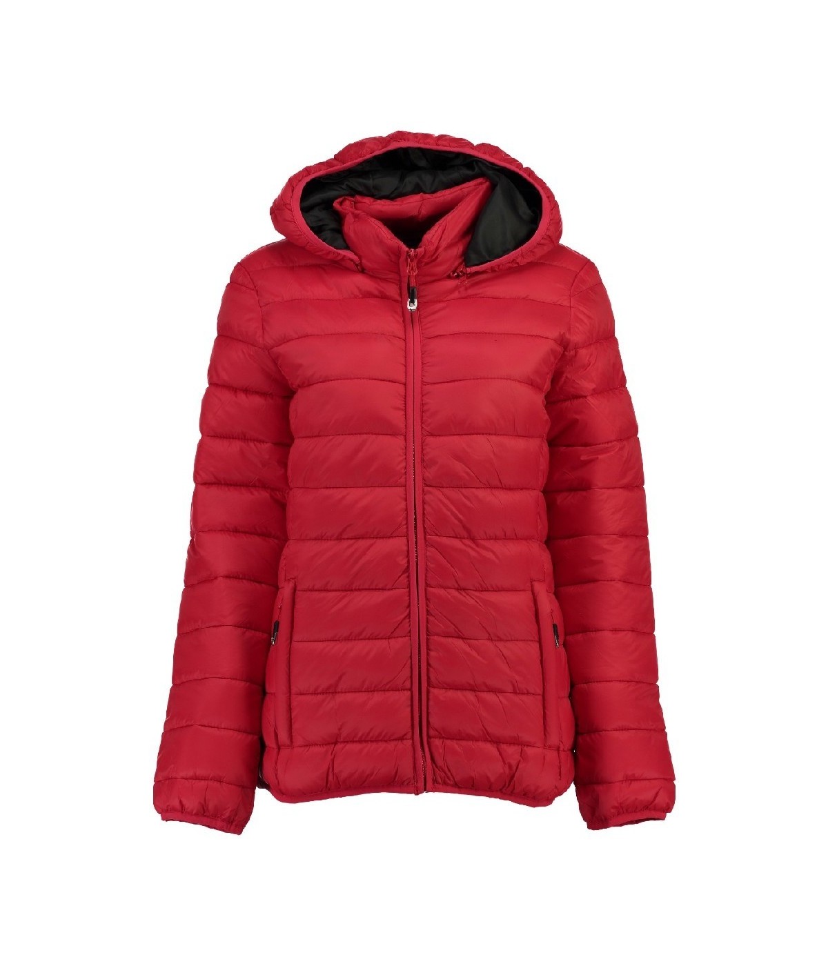 Doudoune Fille Geographical Norway Alya Hood Rouge ...