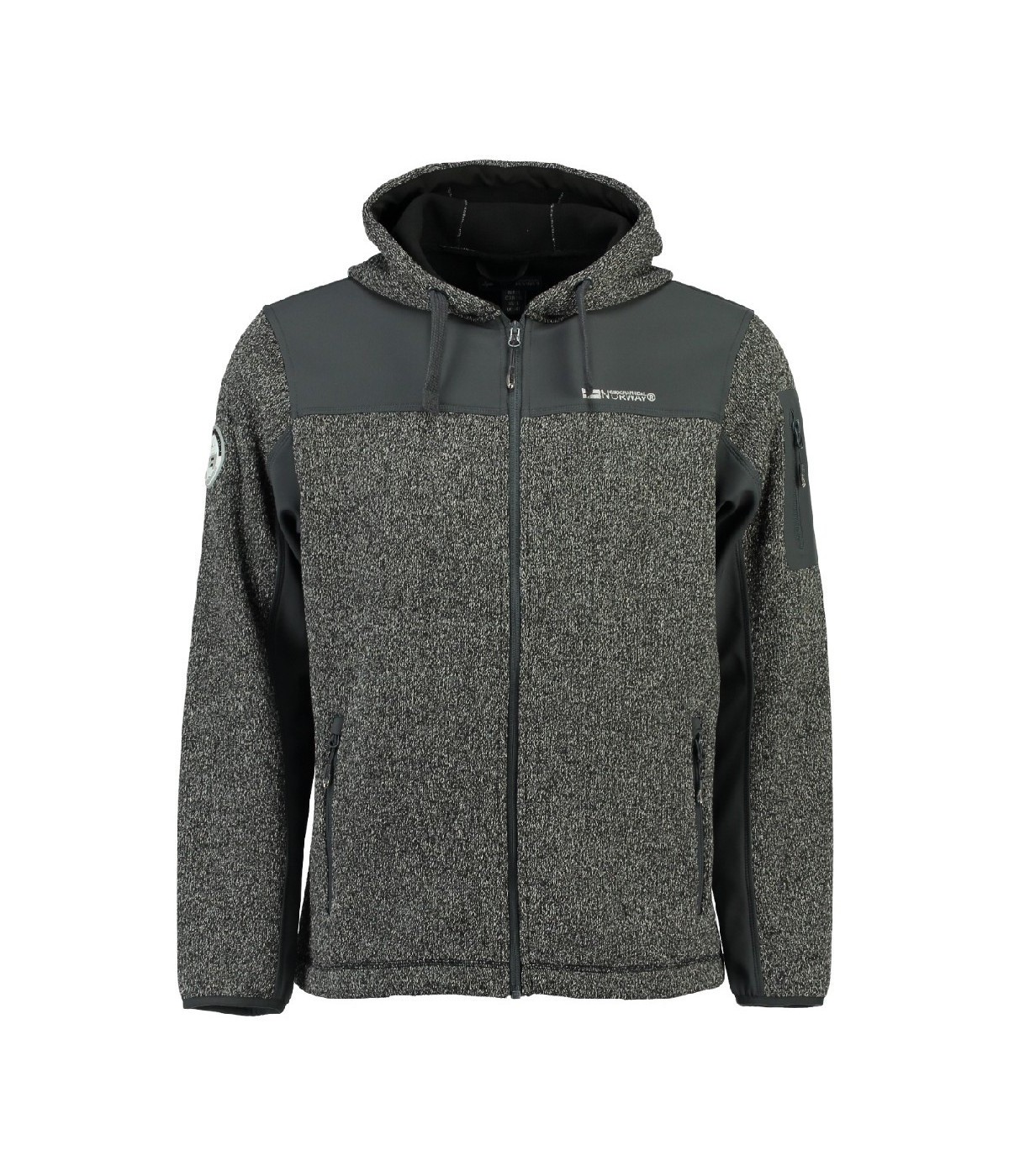 Polaire Homme Geographical Norway Tomy Gris | SHOWROOMVIP ...