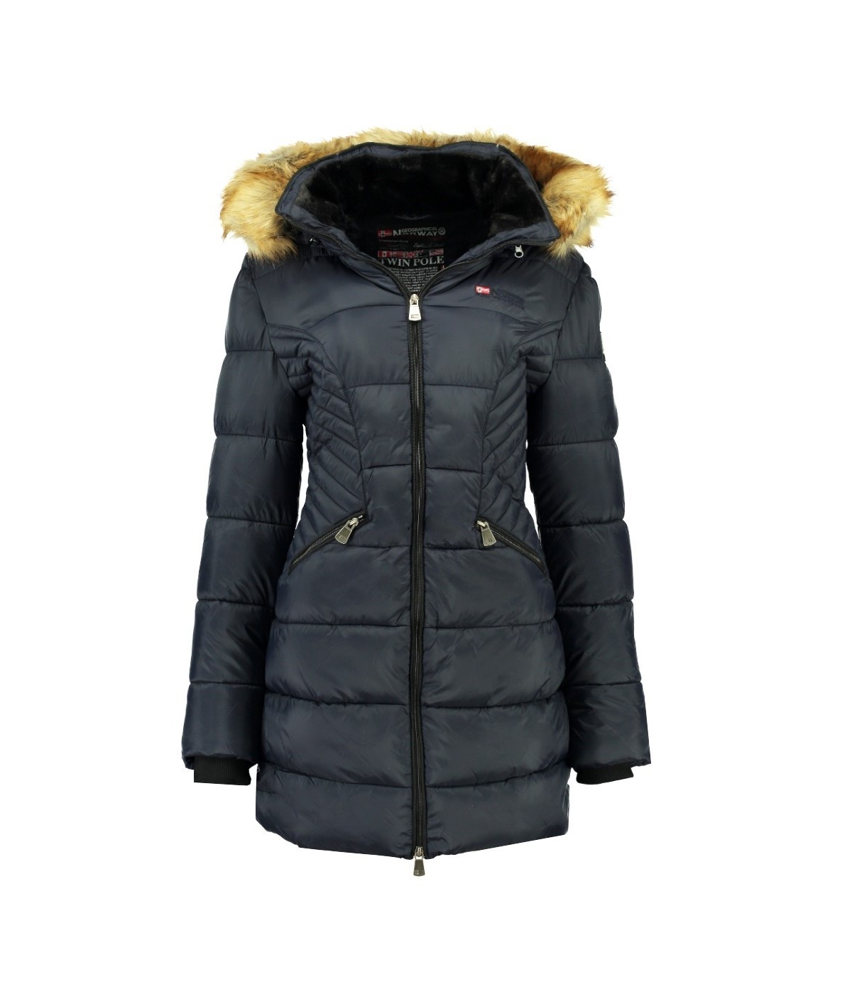 Doudoune Femme Geographical Norway Abby Marine ...