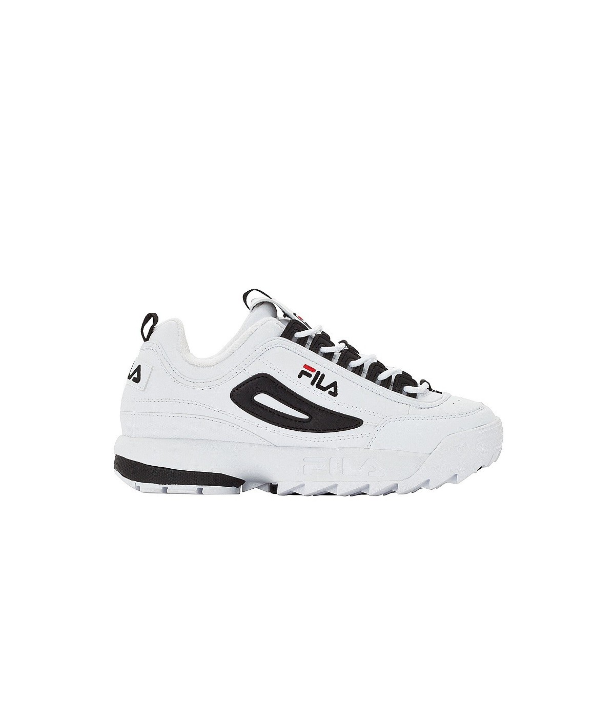 Basket Homme FILA Disruptor CB Blanc et Noir | SHOWROOMVIP ...