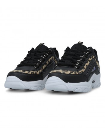 fila black leopard