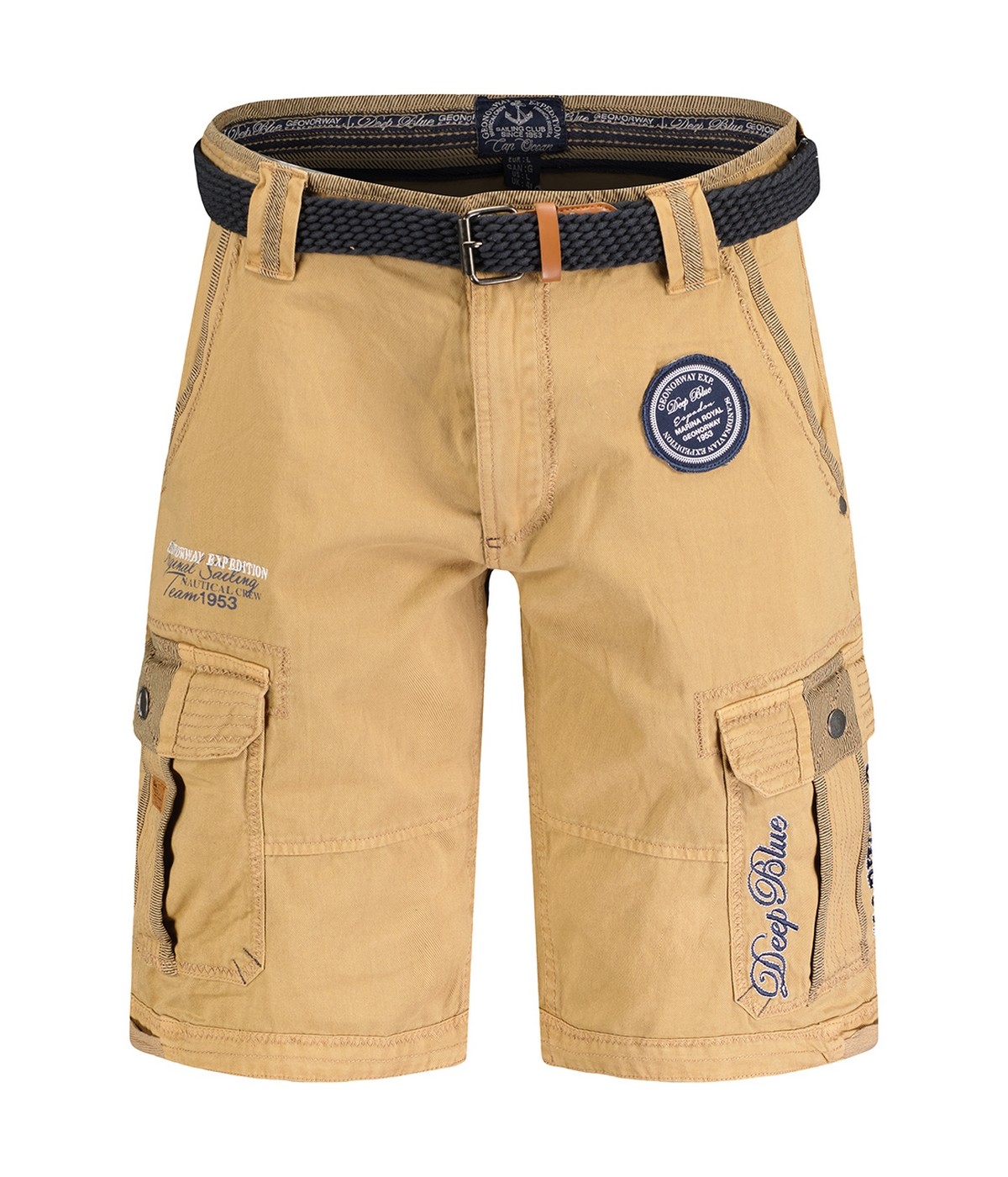 Bermuda Homme Geonorway Paillette Beige Showroomvip Bermudas Homme